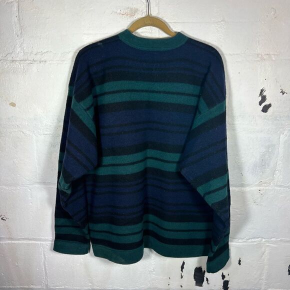 Vintage Tommy Hilfiger Lambswool Striped Sweater - Picture 5 of 8